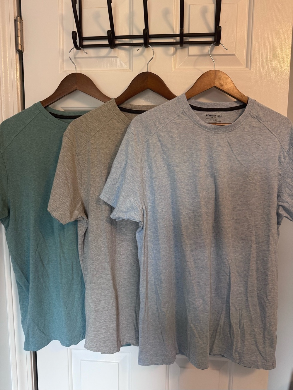 Kenneth Cole - 3 Pack! Men’s Crew Neck Organic Cotton T-Shirts
